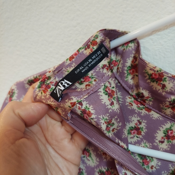 Zara satin dress size XL - Picture 9 of 12